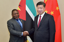 시진핑, 모잠비크 대통령과 회동