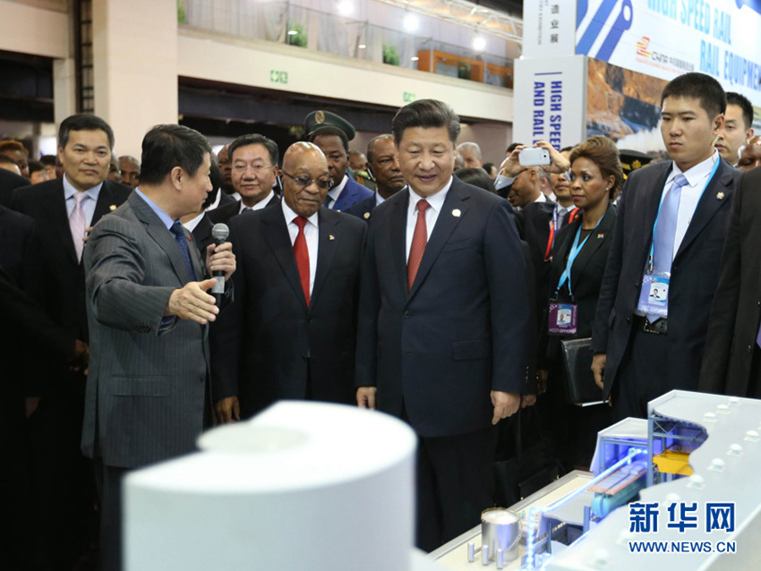 시진핑, 중-아프리카 장비제조업전(展) 개막식 참석
