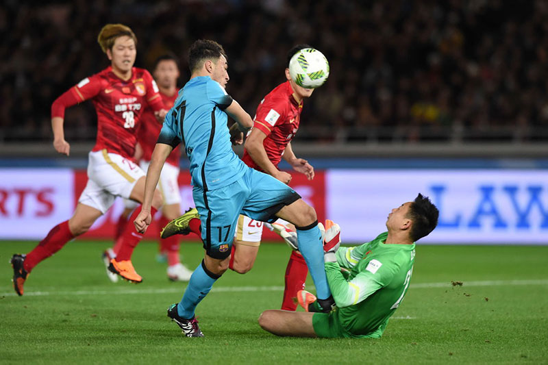 바르셀로나, 광저우헝다 꺾고 FIFA클럽월드컵 결승 진출