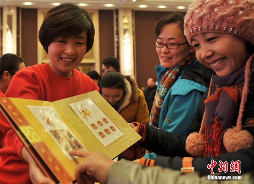 원숭이의 해 ‘병신년’, 기념우표 정식 발매 개시