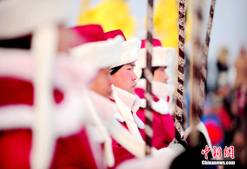 선양 둥부제(冬捕節)서 요나라 재현,물고기가 28만元?