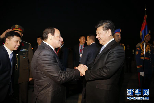 시진핑-이집트 대통령 회동 “양국 우호 계승”