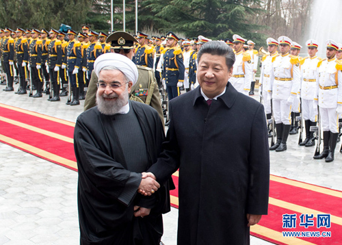 중-이란 정상회담, 전면적 전략 동반자관계 구축