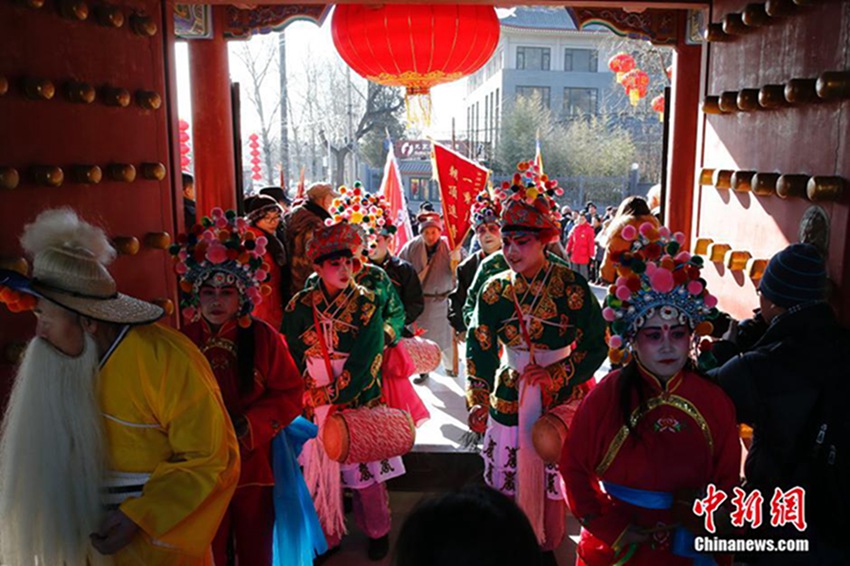 베이징 바다추 사원, 청 황제 ‘기복행사’ 재현