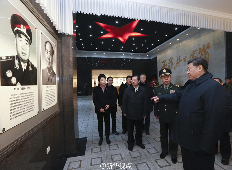 시진핑, 춘제 앞두고 혁명성지 장시 방문