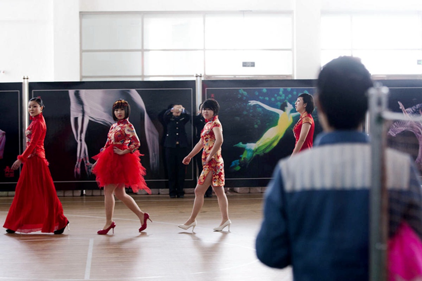 지린 여자교도소의 특별한 설맞이 공연 ‘패션쇼’