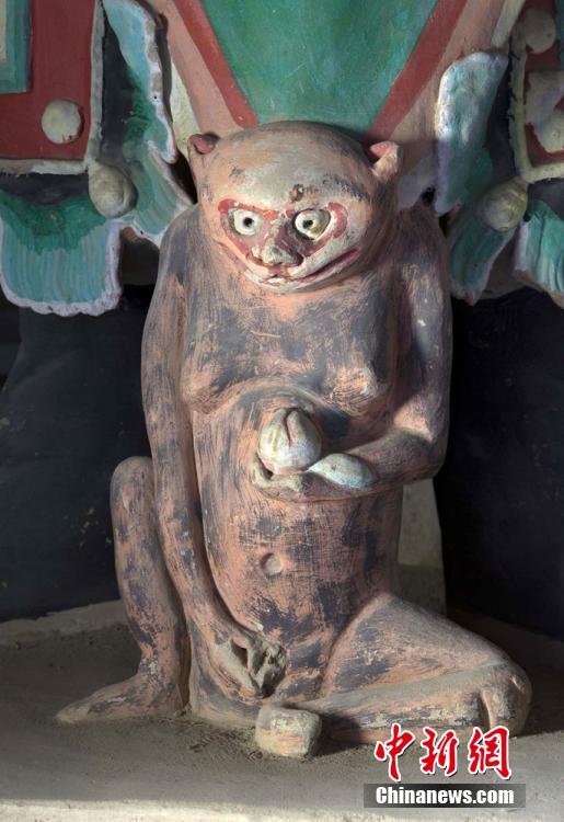 둔황석굴 원숭이 형상 유물 공개…최고(最古) 1400년