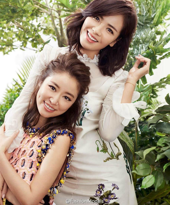 류타오& 린신루& 량융치, <Graiza>표지 공동 장식