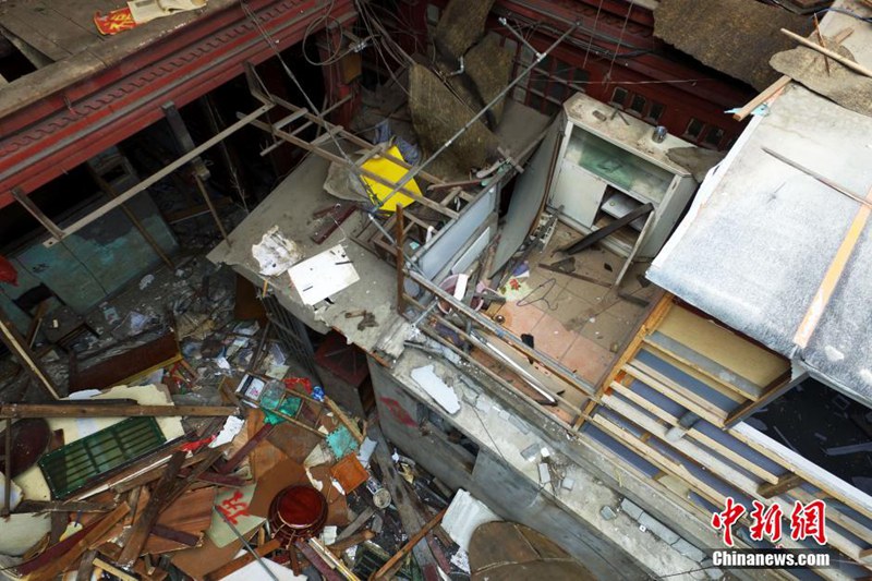 상하이 일본군 위안소 ‘하이나이자’ 철거작업 중단