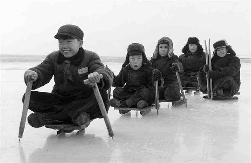 중국 사람들의 예전 겨울철 놀이… ‘그때 그 시절’