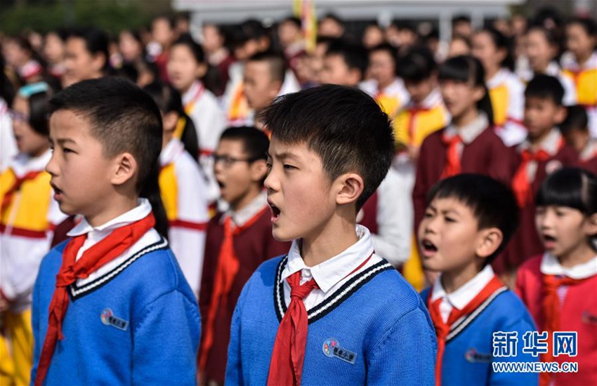 광둥, 홍콩, 마카오 청소년 개학 첫 수업 함께 진행