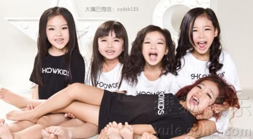 허난 귀여운 꼬마 아가씨들, 한국 춤으로 인기 급상승!