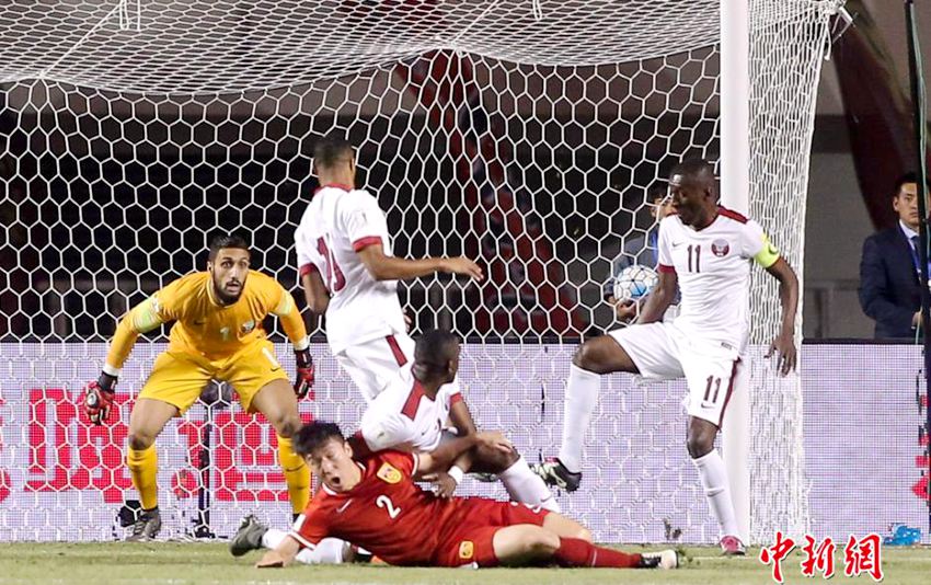 중국 카타르에 2:0으로 승리, 15년 만에 최종예선행