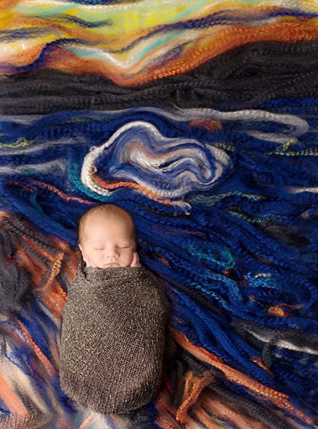 美 사진작가, ‘잠든 아기’로 세계 명화 재창조