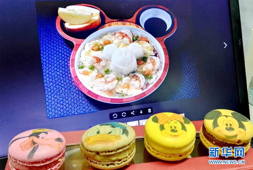 미키마우스와 중국요리의 만남, 상하이 디즈니랜드 메뉴