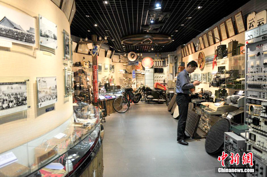 윈난 차이나 텔레콤 박물관에 전시된 600개의 ‘골동품’