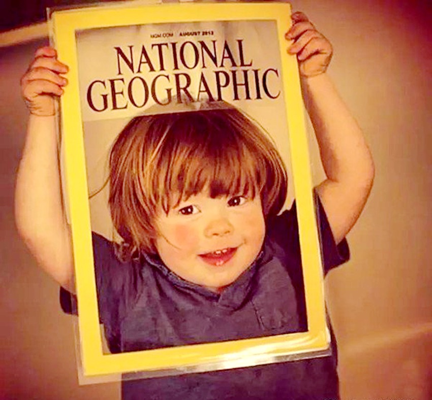 미국 내셔널지오그래픽과 계약한 5살 남아 사진작가