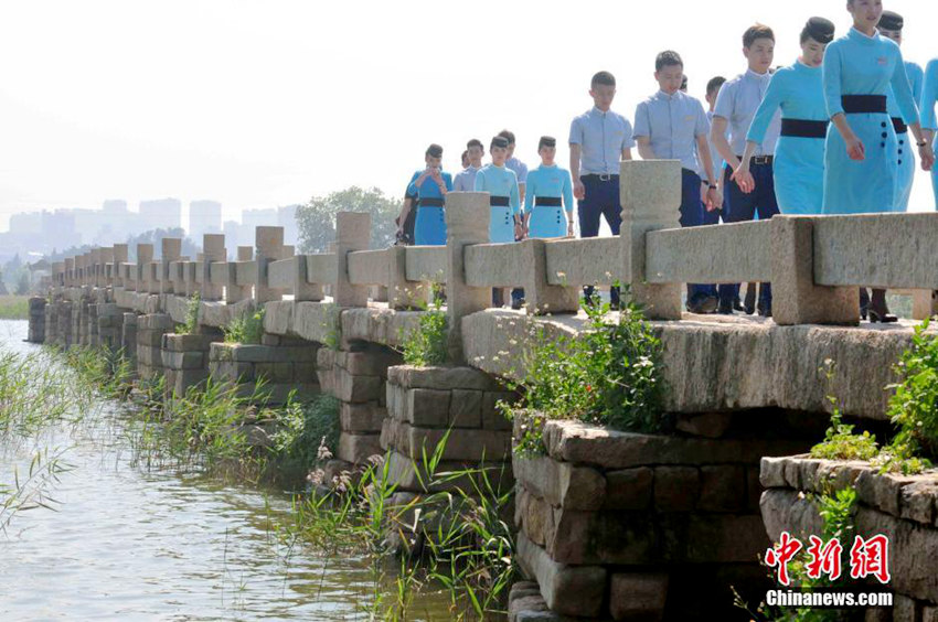 현존하는 가장 긴 중국 고대 다리, 푸젠 진장의 안핑차오