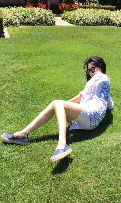 46세 쉬칭의 명품 각선미! 할리우드에서도 통할걸?
