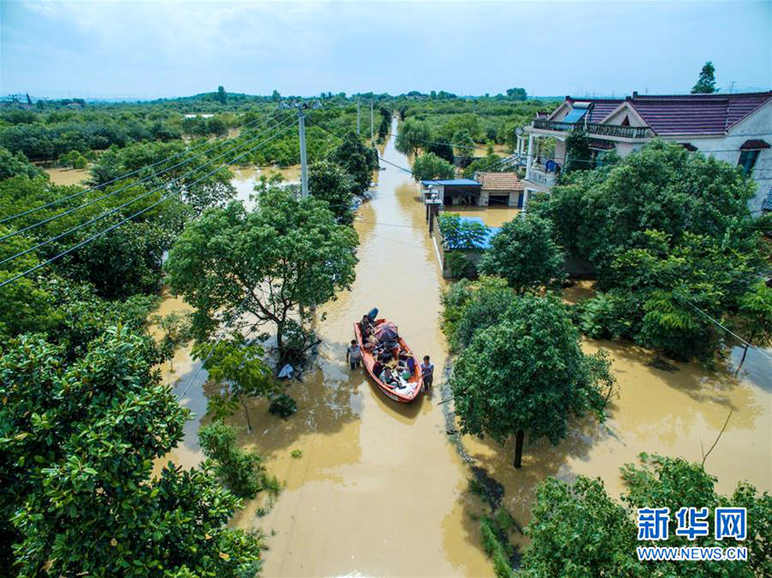 중국 홍수 피해 생각보다 심각한데?