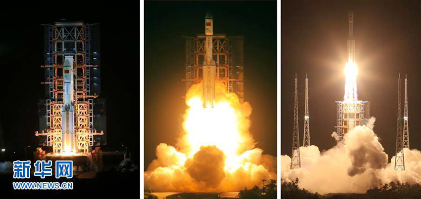 중국 차세대 운반로켓 ‘창정 7호’ 궤도 진입