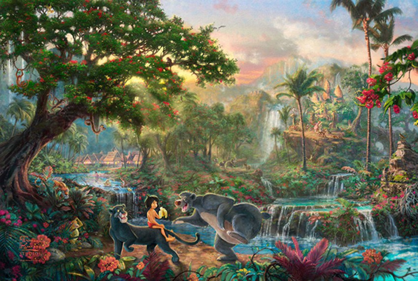 토마스 킨케이드의 디즈니 컬렉션, 디즈니의 재해석