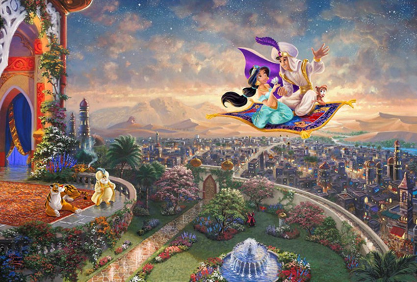 토마스 킨케이드의 디즈니 컬렉션, 디즈니의 재해석