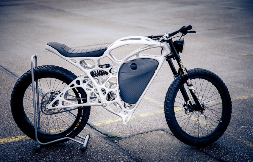독일, 세계 최초 3D프린터 오토바이 선보여
