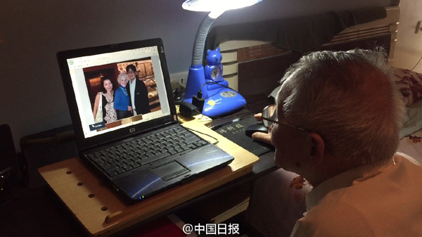 84세 美 노인, 생명 은인 찾아 중국 땅 밟아