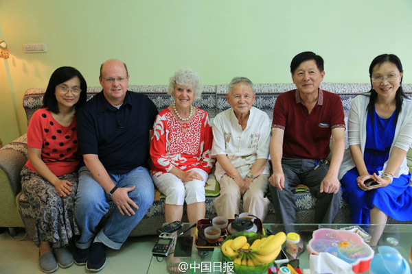 84세 美 노인, 생명 은인 찾아 중국 땅 밟아