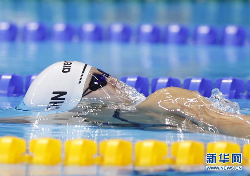 중국 여자 100m 배영 최초 메달, 푸위안후이 銅