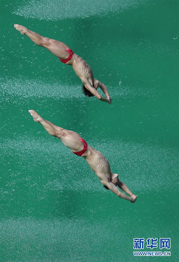 국제수영연맹 녹색으로 변한 리우 수영장 안전하다!