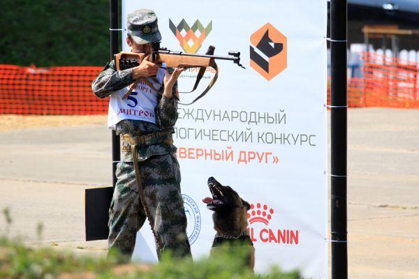 러시아 국제 군사 경연대회, 中 군견 우승 차지해