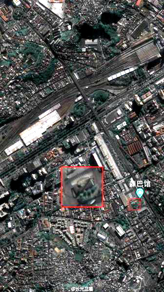 중국 위성으로 바라본 리우, 근처 항공모함도 보여