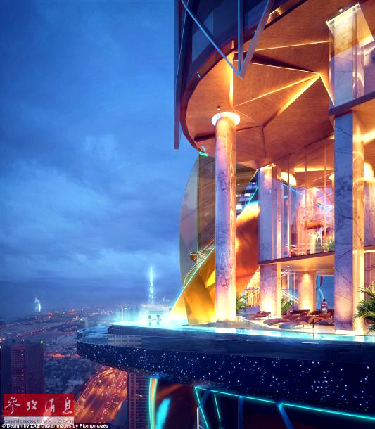 두바이 세계 최초 인공 열대우림 호텔, 19.7억 위안