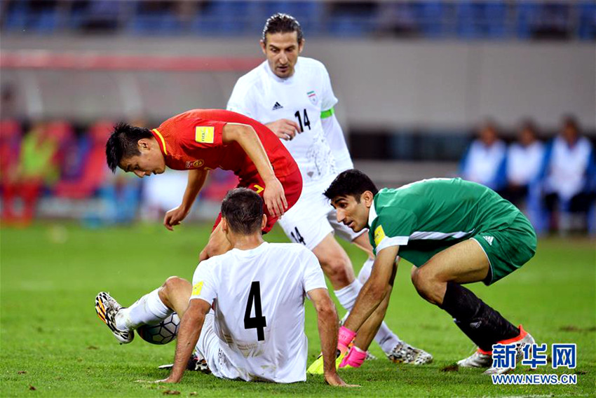中 월드컵 최종예선 아시아 1위 이란과 0:0으로 비겨