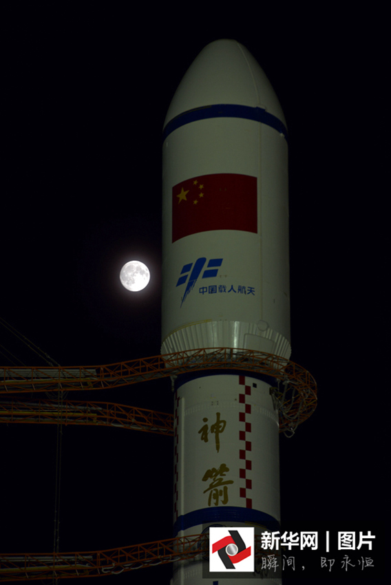 中 톈궁 2호 밝은 달빛 받으며 멋지게 발사 성공!