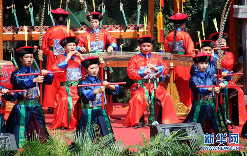 베이징 톈탄 음악단, 쑤저우서 고대 황실 공연 선보여