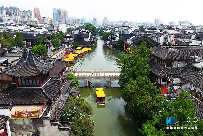 ‘중국 제일 역사•문화의 강’, 화려한 역사를 지닌 친화이허