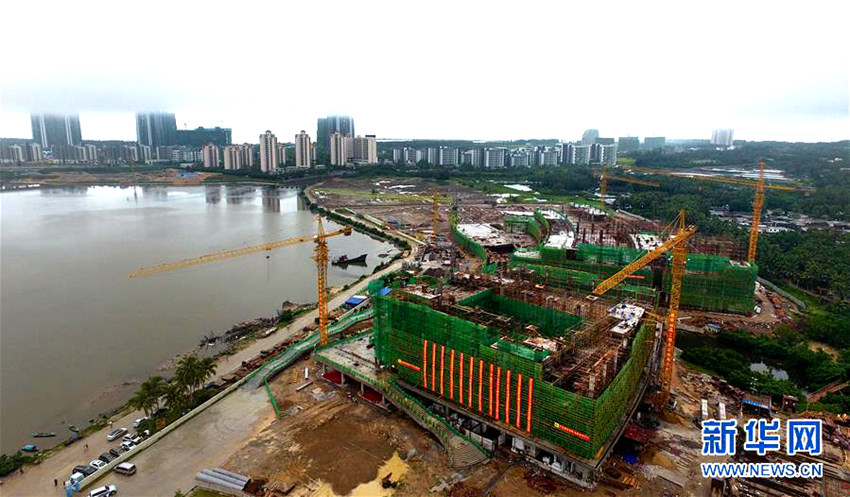 中국가남중국해박물관 지붕 공사 완료, 내년 3월 개장 예정