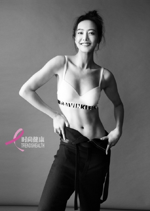 ‘핑크 리본 캠페인’ 화보 촬영, 빅토리아 질투 유발 보디라인