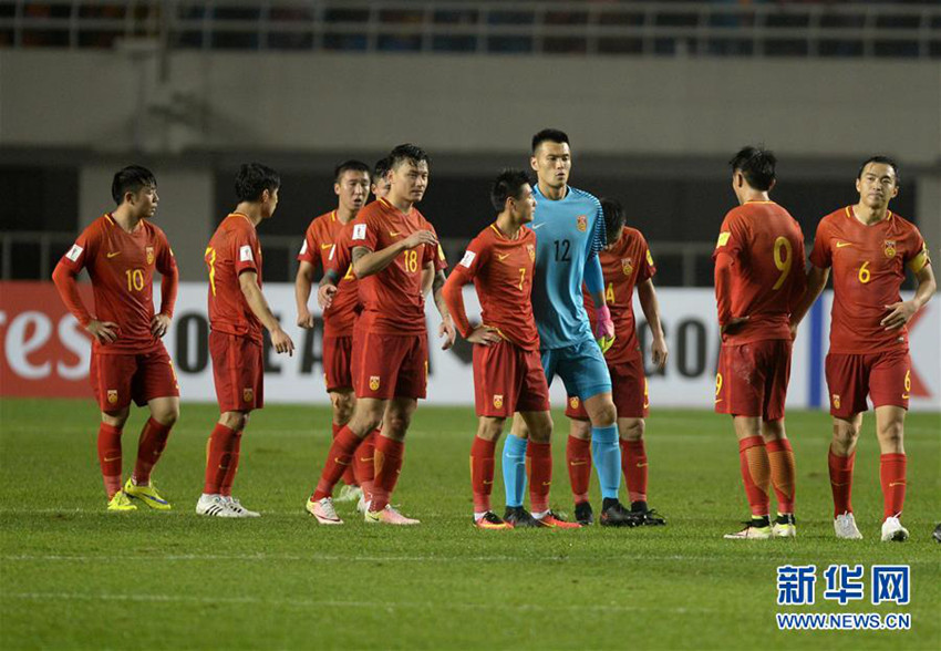 中 축구 ‘행운의 장소’ 시안서 시리아에 0:1 패배