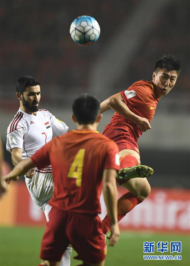中 축구 ‘행운의 장소’ 시안서 시리아에 0:1 패배