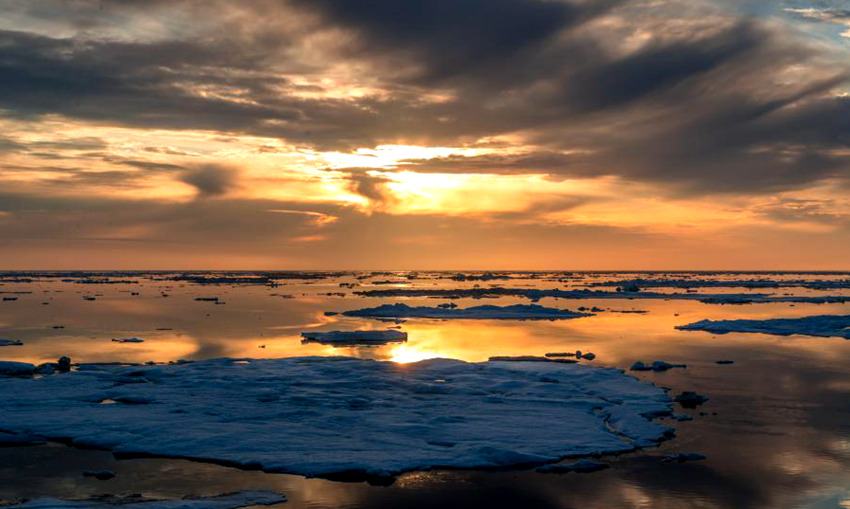 중국 과학탐사대가 렌즈에 담은 북극 풍경