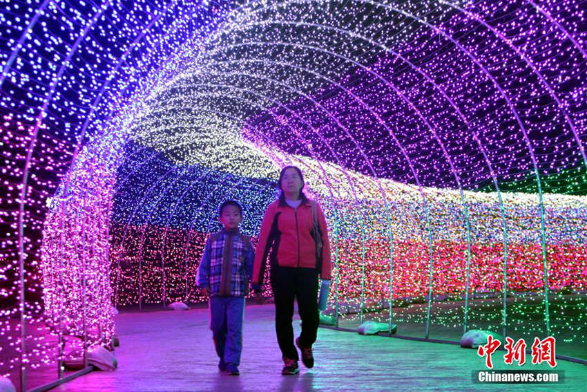 톈진 환상의 등불 축제, LED등이 만든 동화 세계