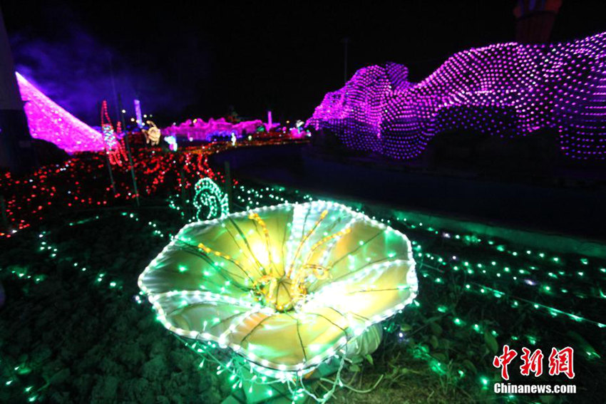 톈진 환상의 등불 축제, LED등이 만든 동화 세계