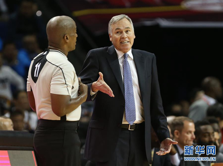 상하이 NBA 中 투어 개막전, 야오밍 류샹 바터얼 참석