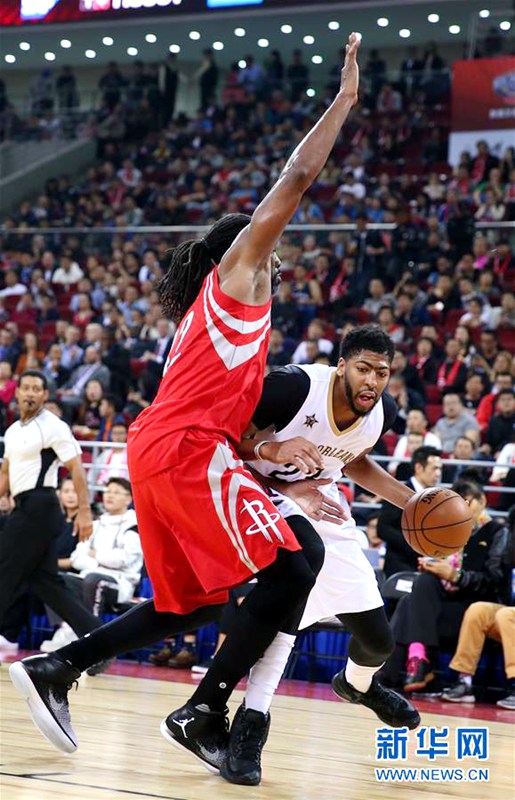 NBA 中 투어, 베이징서 홈경기 대우받은 ‘제임스 하든’