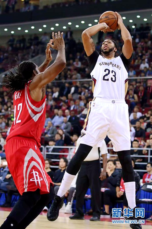 NBA 中 투어, 베이징서 홈경기 대우받은 ‘제임스 하든’