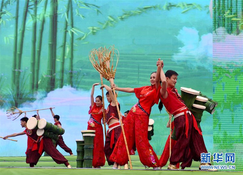 ‘대나무의 고향’ 메이산, 제9회 中 대나무문화축제 개막
